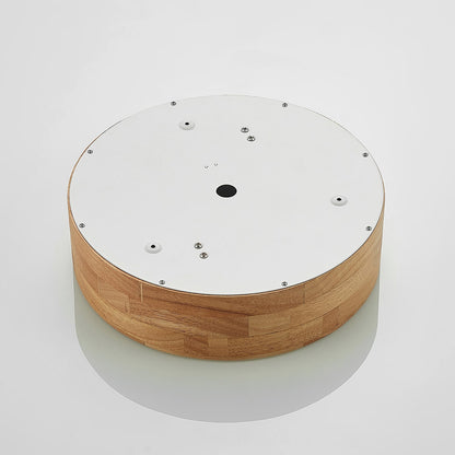 Plafonnier Lindby Tanju Ø 30 Cm à 2 Lampes Bois de Caoutchouc E27 – photo 8