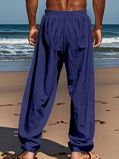 Pantalon Décontracté Ample Respirant Homme