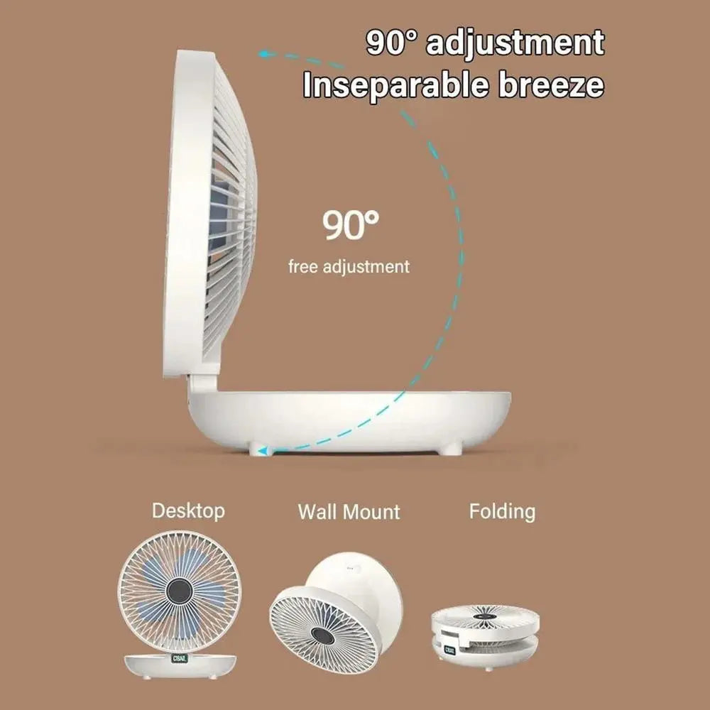 BreezeFlex - Air frais immédiat partout avec confort portable et silencieux
