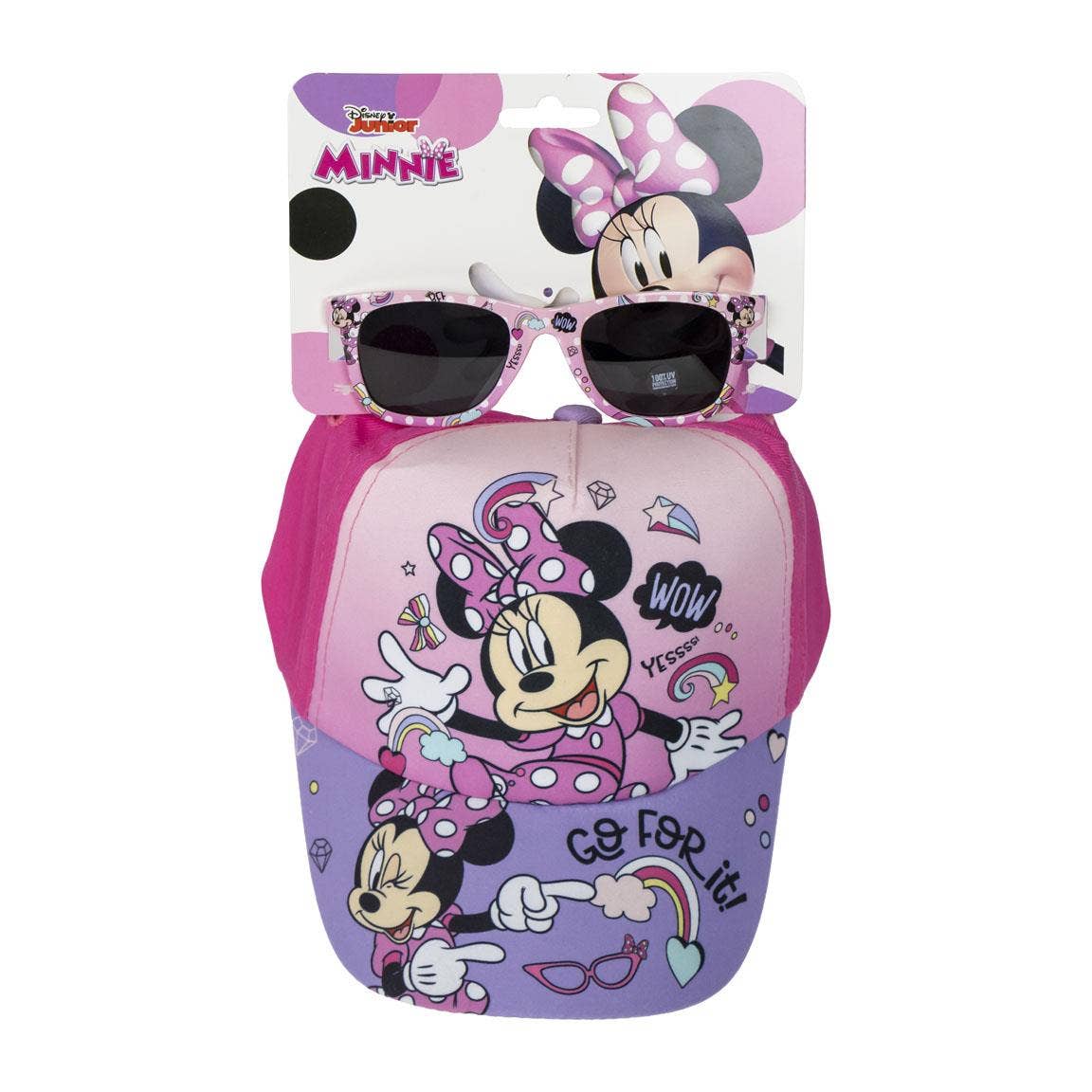 Ensemble casquette et lunettes de soleil Minnie
