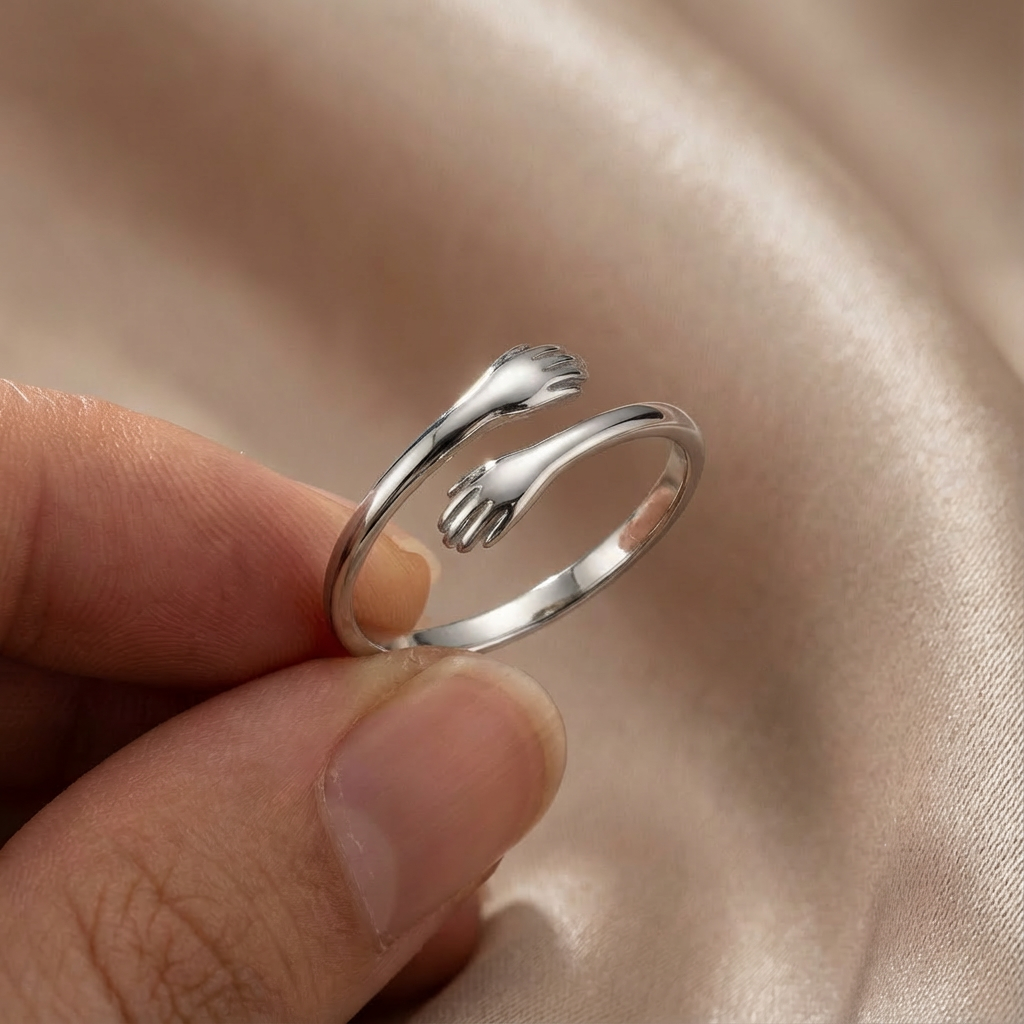 Embrara - Bague Restez Aimé et Connecté Où Que Vous Soyez