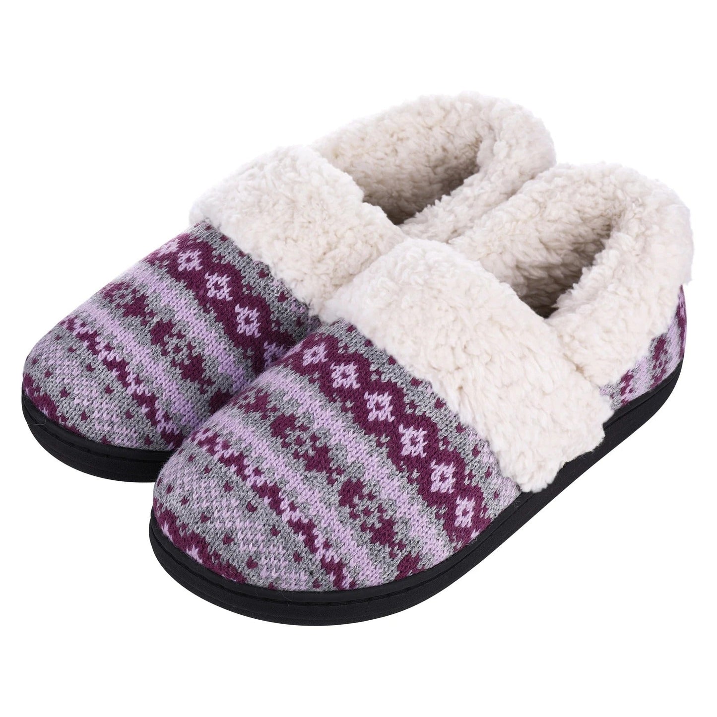 Pantoufles de maison douces et chaudes en peluche