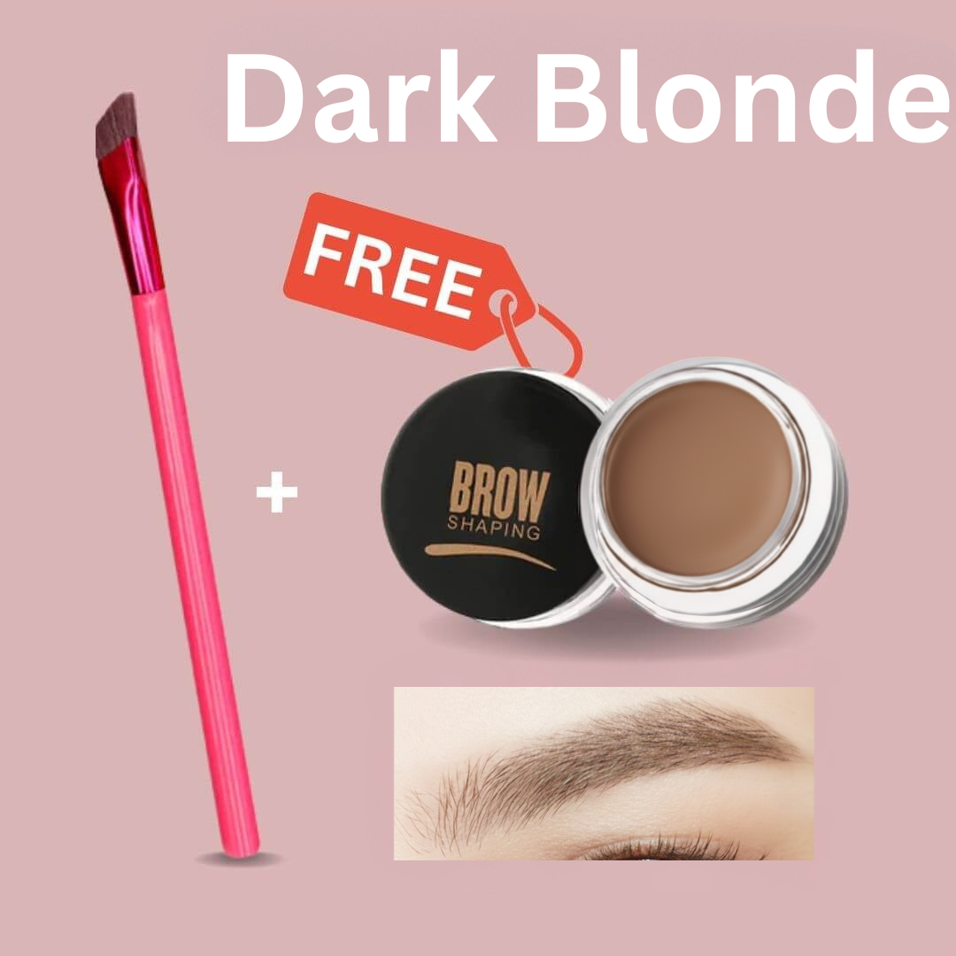 BrowGlow - Pinceau à Sourcils Fournis et Naturels