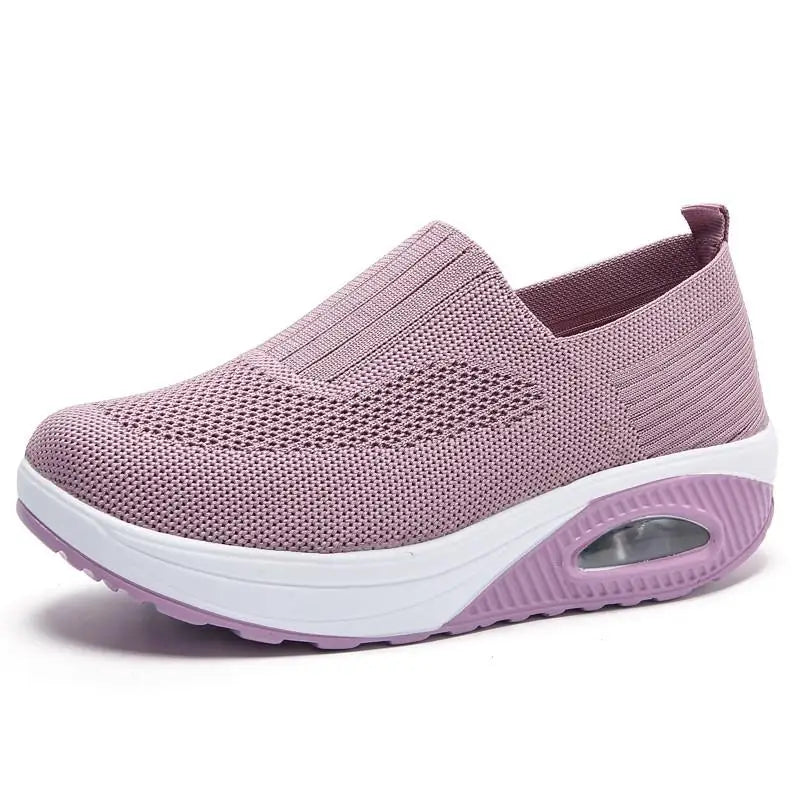 Airthéna™ – Basket Orthopédique Femme à Semelle Air et Maintien Optimal