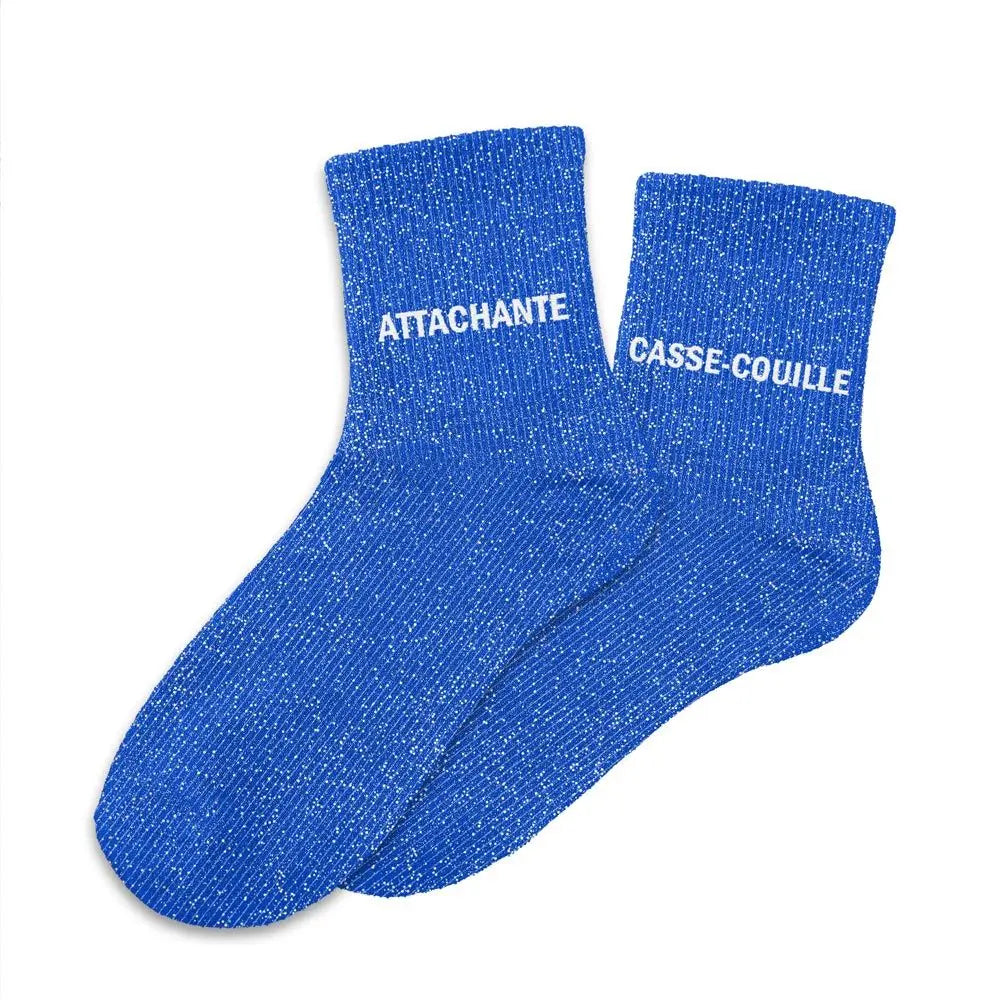 Chaussettes à Paillettes - Attachante Casse Couille