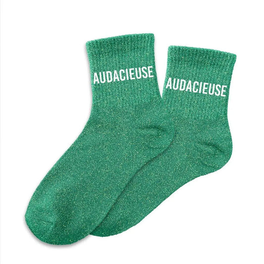 Chaussettes à Paillettes - Audacieuse