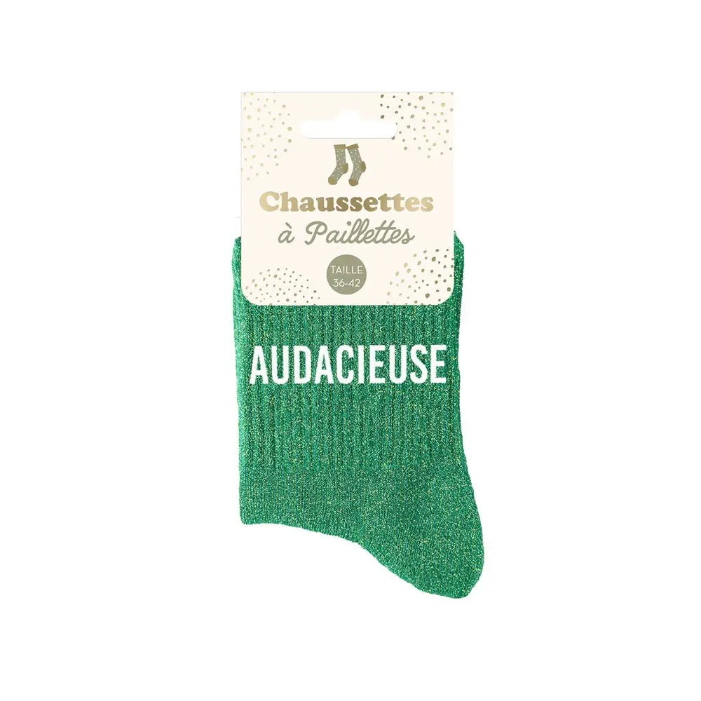 Chaussettes à Paillettes - Audacieuse