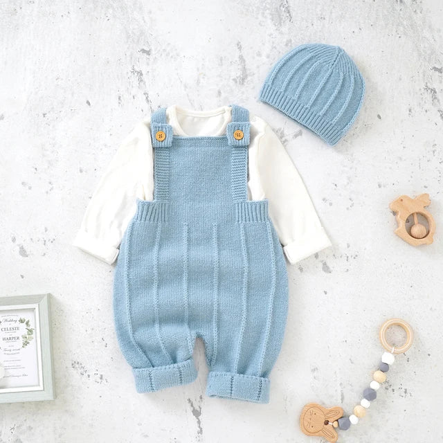 Costume et Bonnet Bébé Douillet