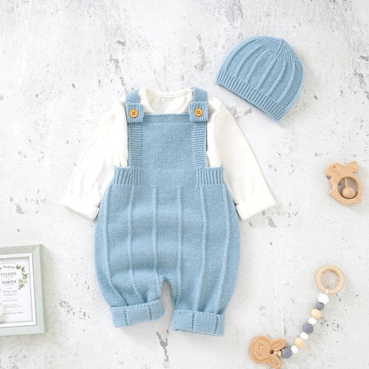 Costume et Bonnet Bébé Douillet