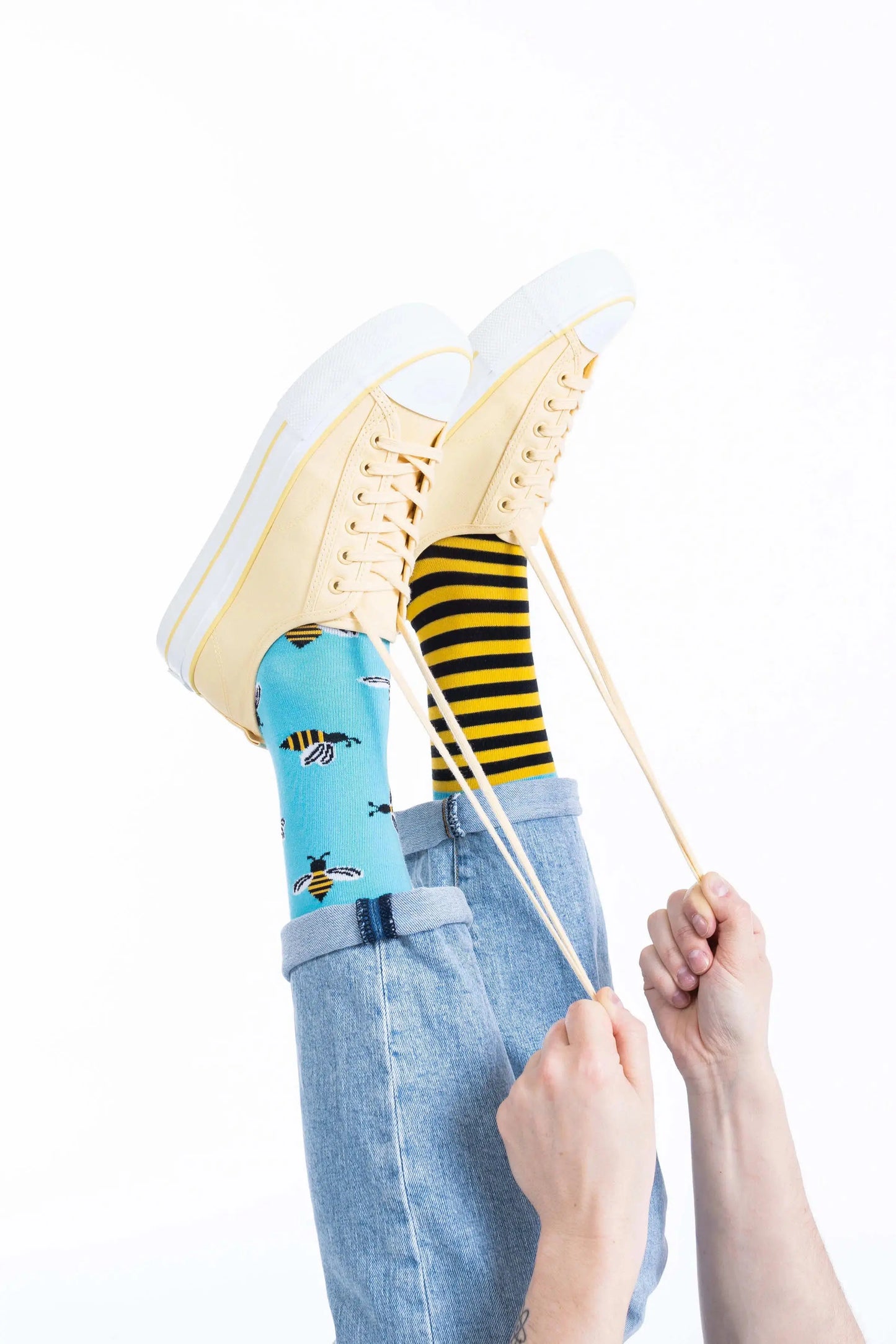 Chaussettes dépareillées - Bee Bee