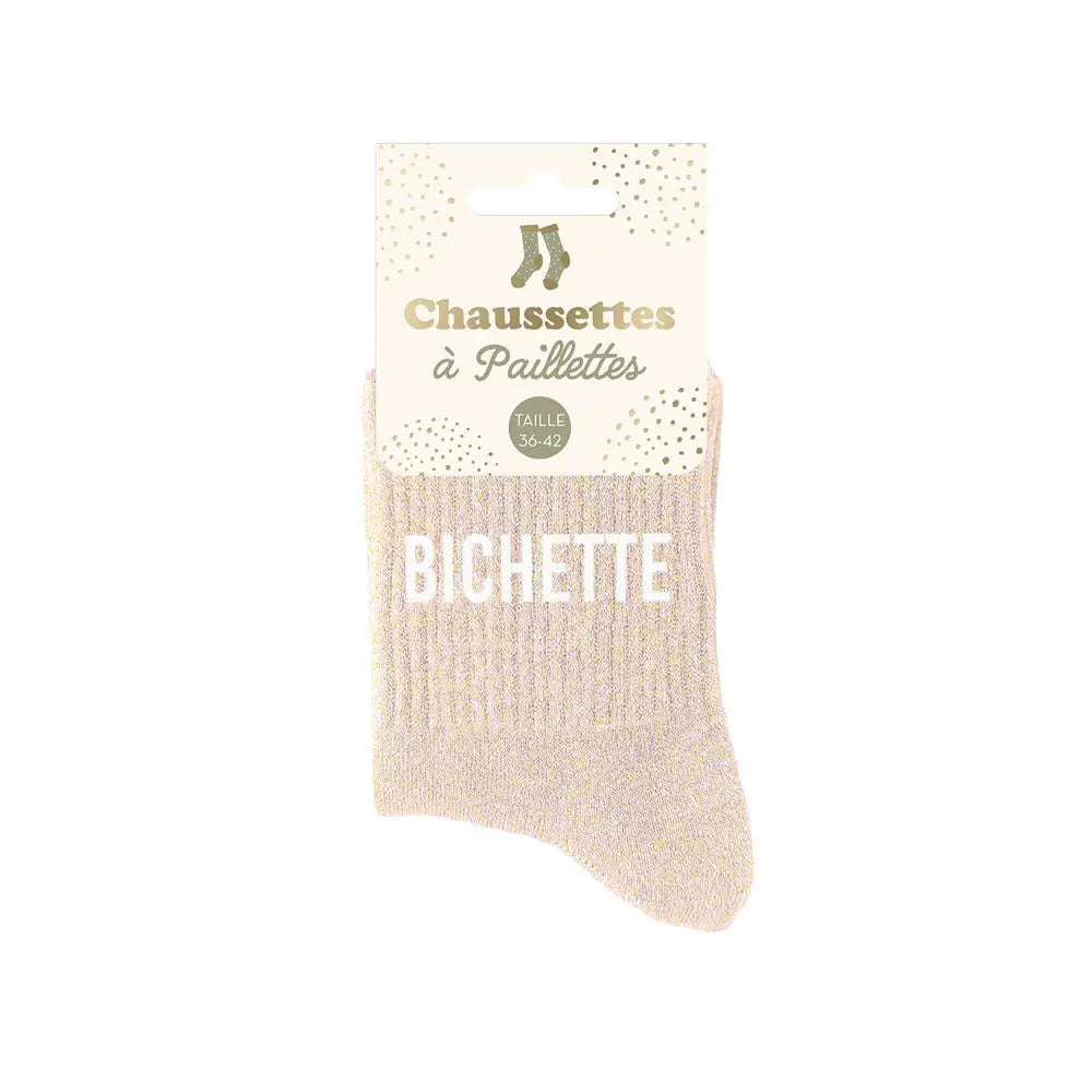Chaussettes à Paillettes - Bichette