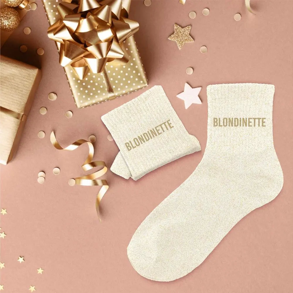 Chaussettes à Paillettes - Blondinette