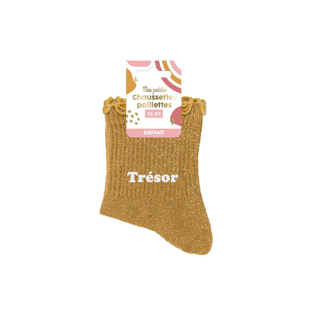 Chaussettes Paillettes - Enfant - Trésor
