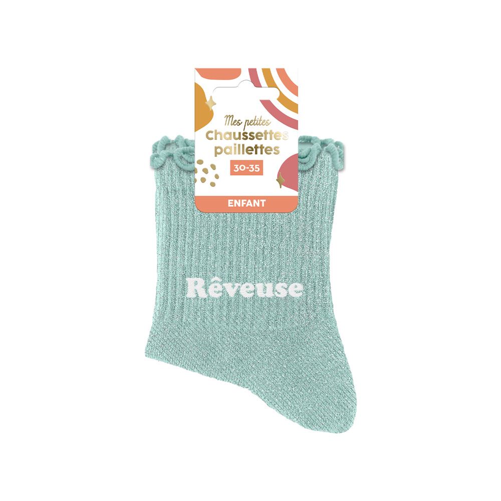 Chaussettes à Paillettes - Enfant - Rêveuse
