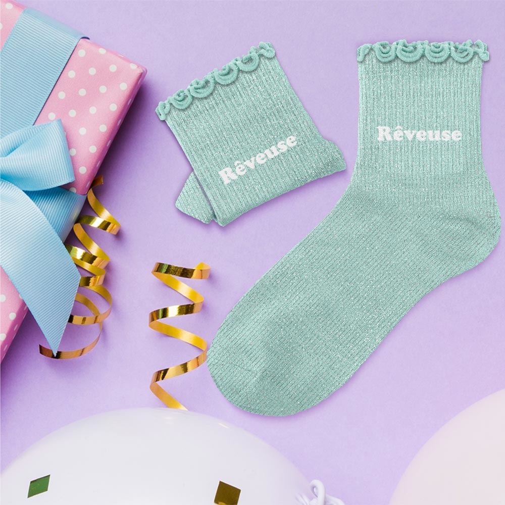 Chaussettes à Paillettes - Enfant - Rêveuse