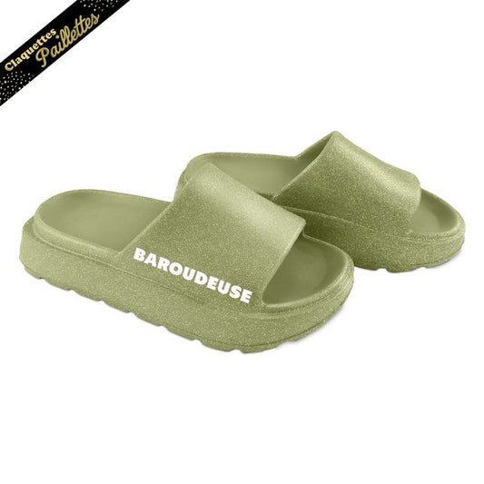 Claquettes à Paillettes - Baroudeuse