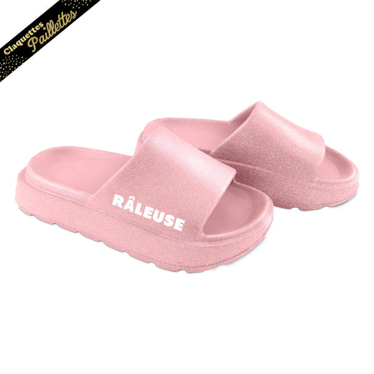 Claquettes à Paillettes - Râleuse