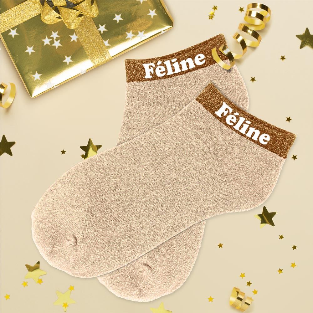 Socquettes à Paillettes - Féline