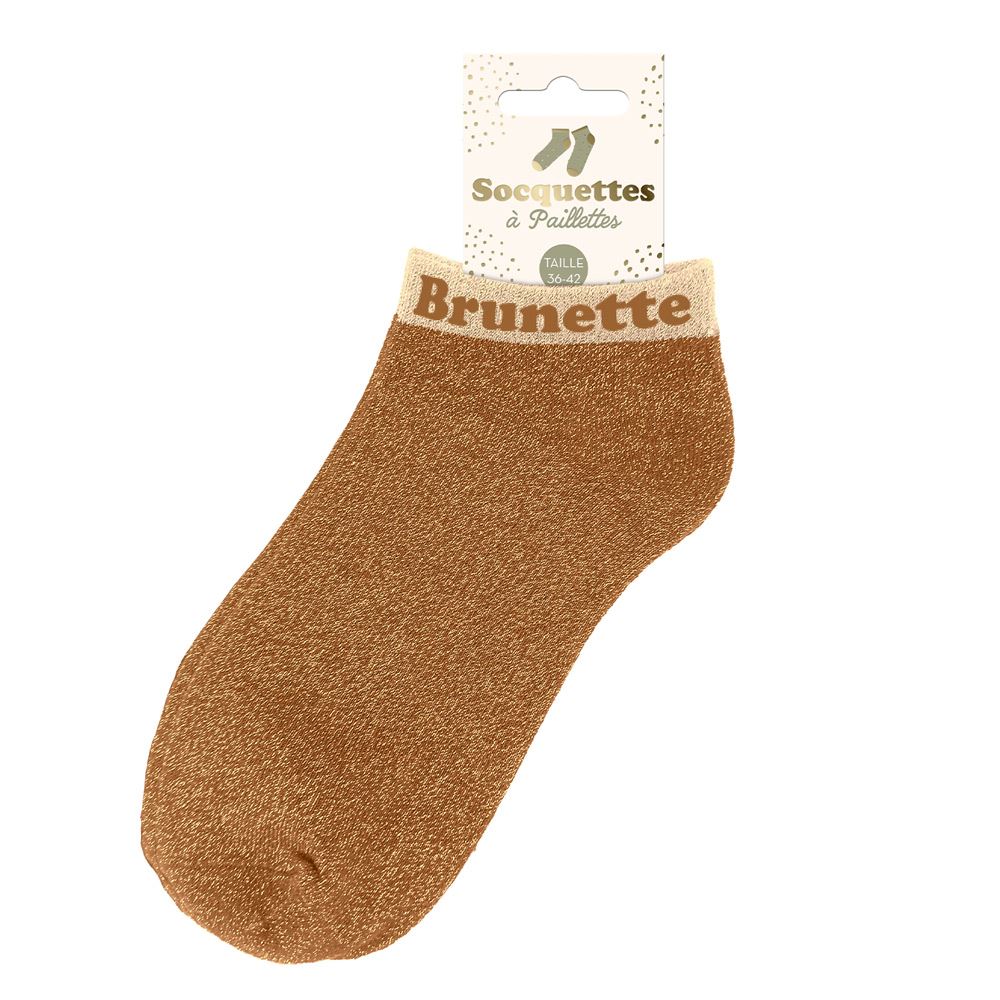 Socquettes à Paillettes - Brunette