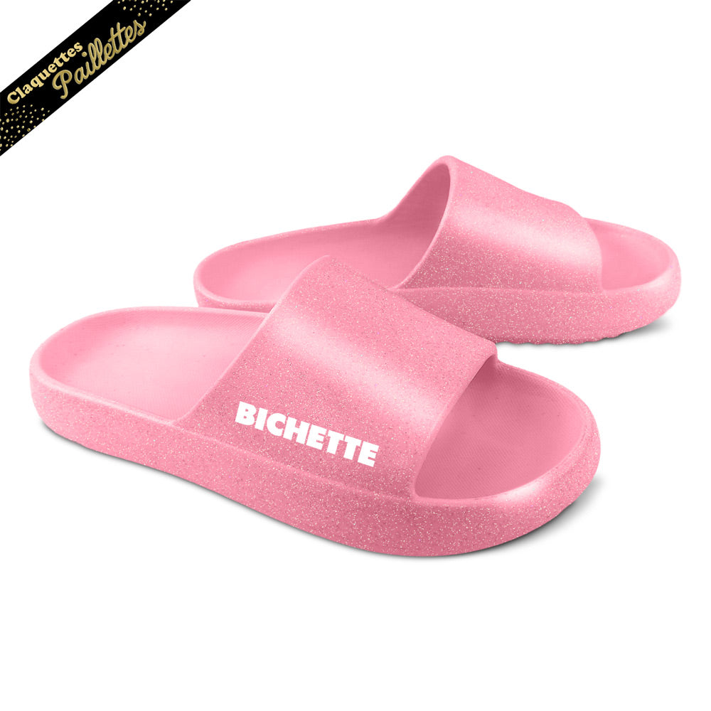 Claquettes à Paillettes - Enfant - Bichette