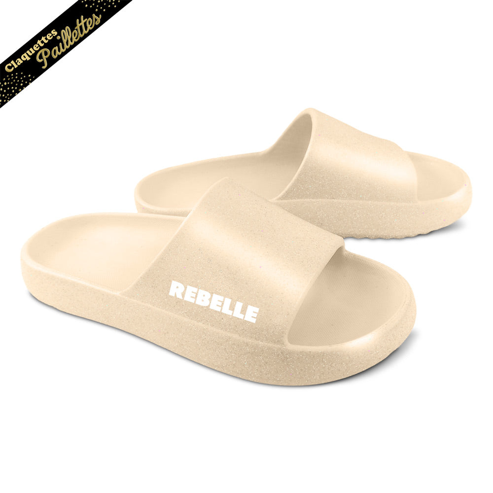 Claquettes à Paillettes - Enfant - Rebelle