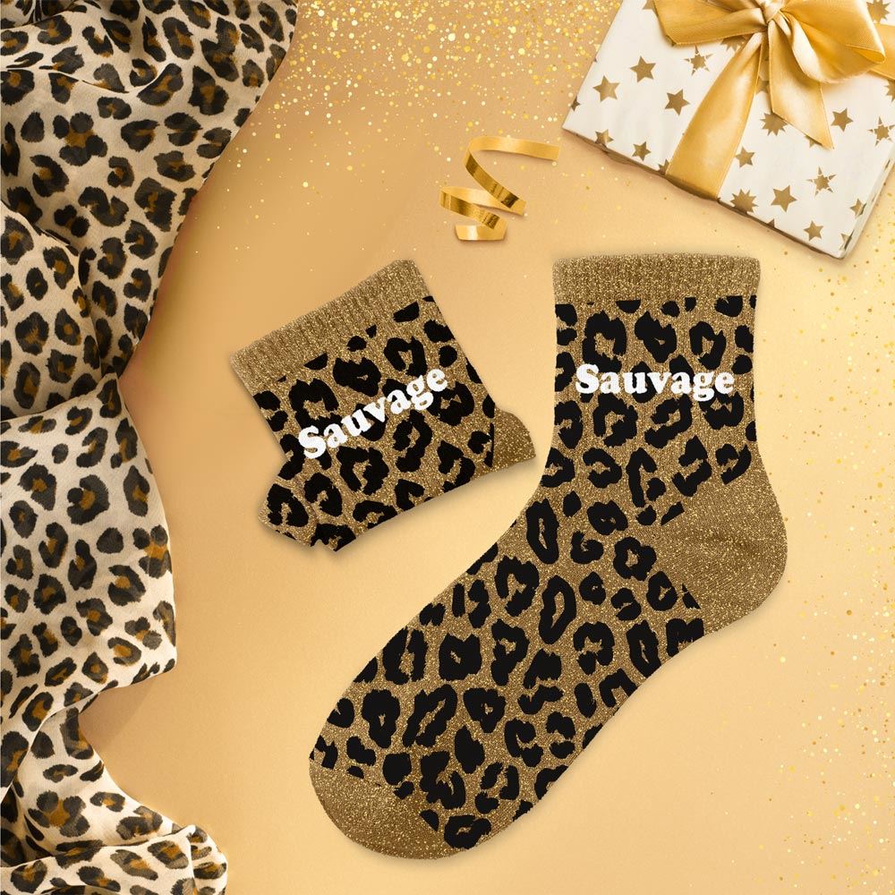 Chaussettes à Paillettes - Sauvage