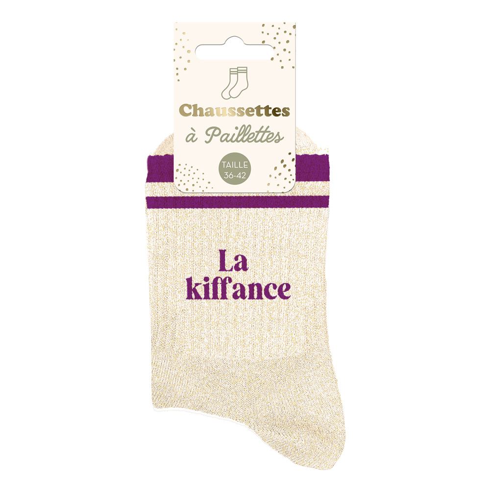 Chaussettes à Paillettes - La Kiffance