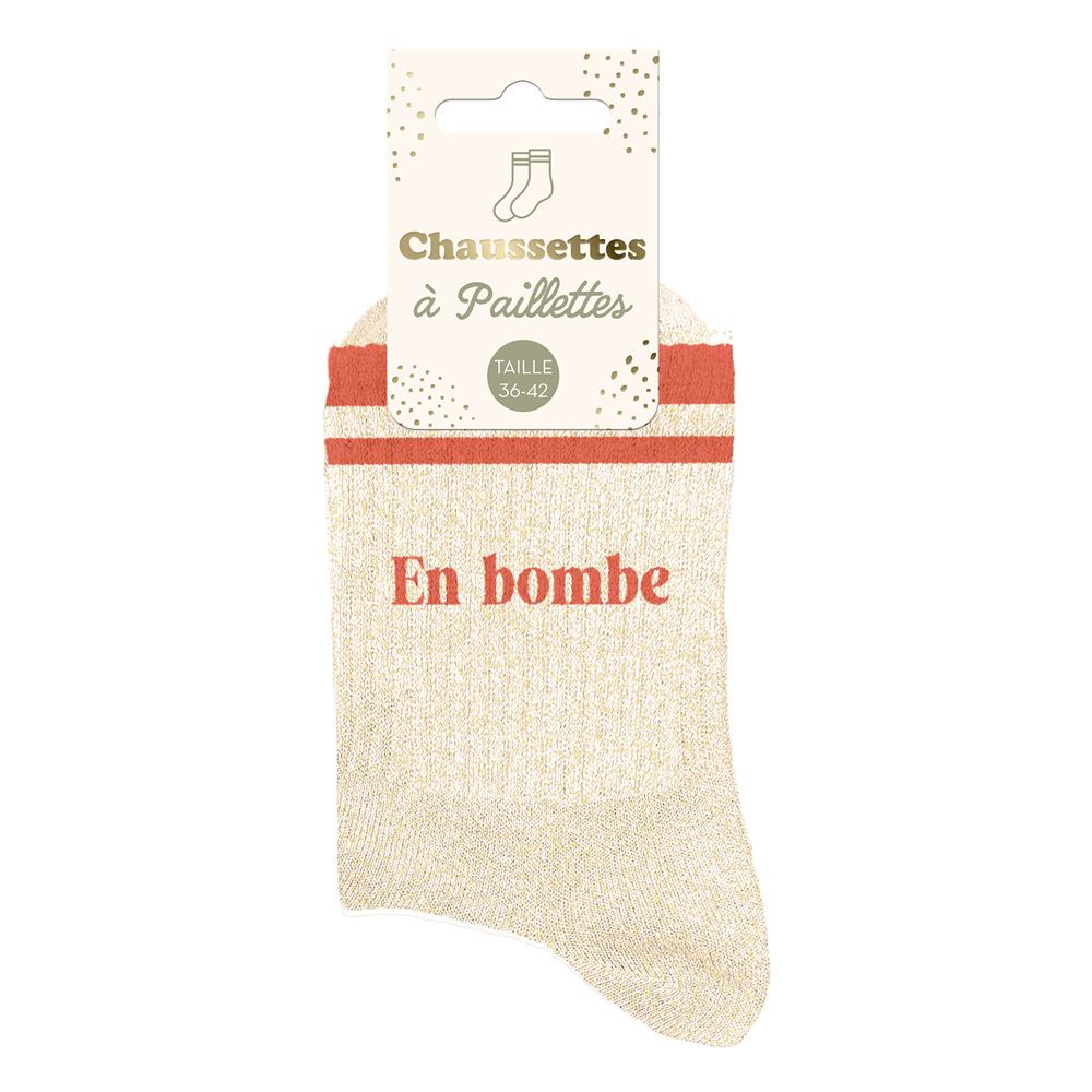 Chaussettes à Paillettes - En bombe