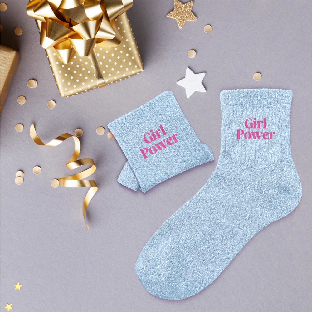 Chaussettes à Paillettes - Girl Power