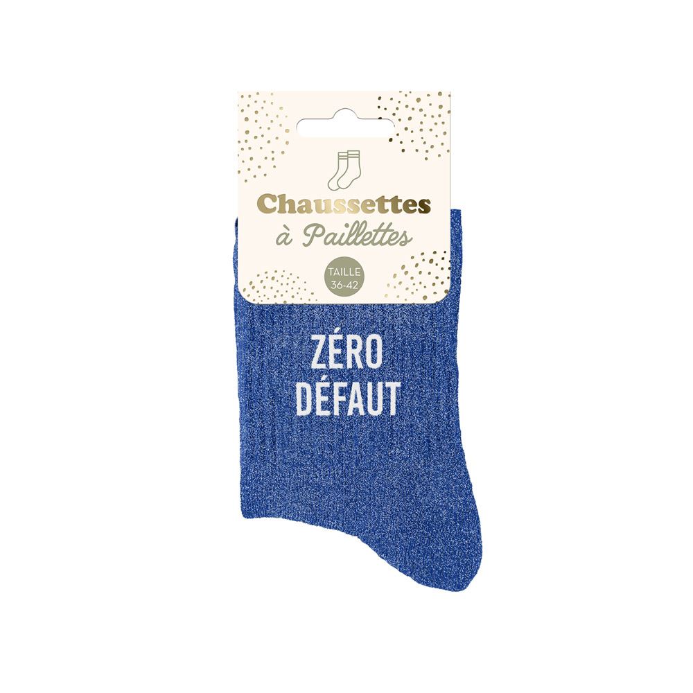 Chaussettes à Paillettes - Zéro Défaut