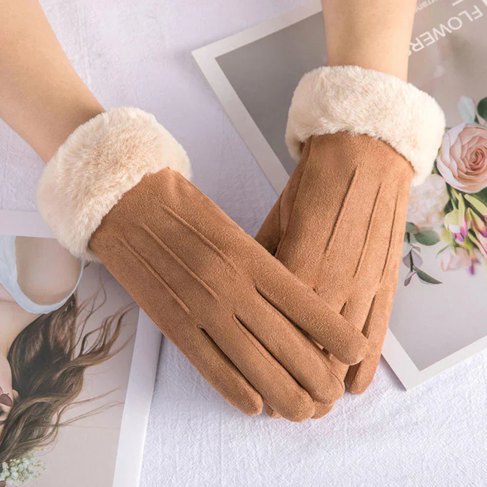 Gants en cuir chic et élégants