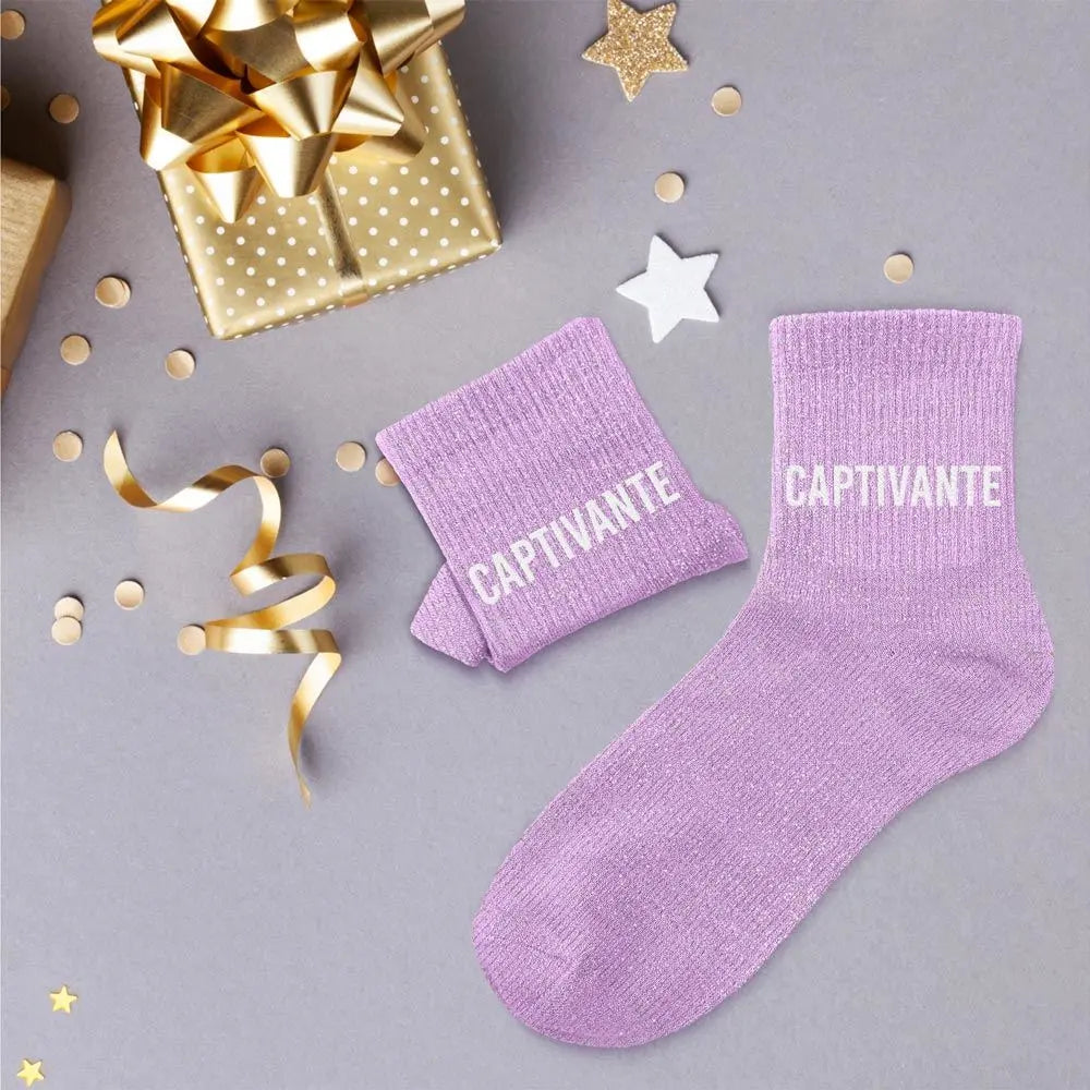 Chaussettes à Paillettes - Captivante