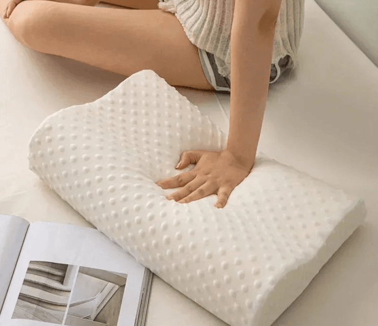 Oreiller de Sommeil Ergonomique à Mémoire de Forme
