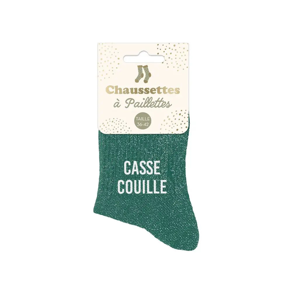 Chaussettes à Paillettes - Casse Couille