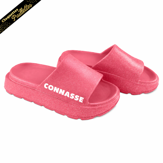 Claquettes à Paillettes - Connasse