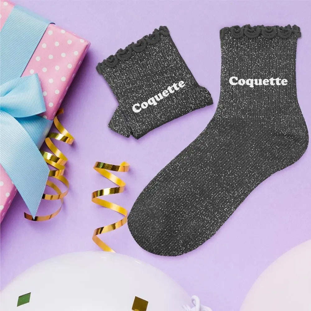 Chaussettes à Paillettes - Enfant - Coquette