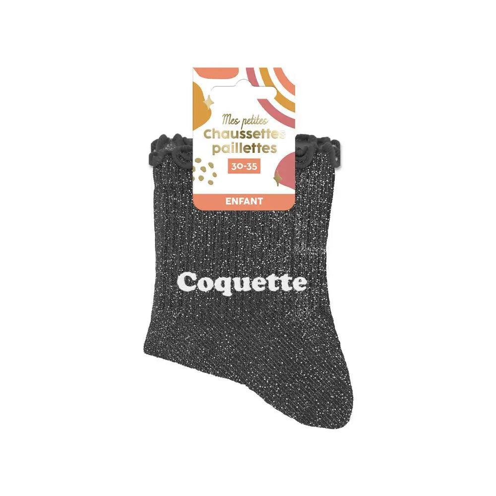 Chaussettes à Paillettes - Enfant - Coquette