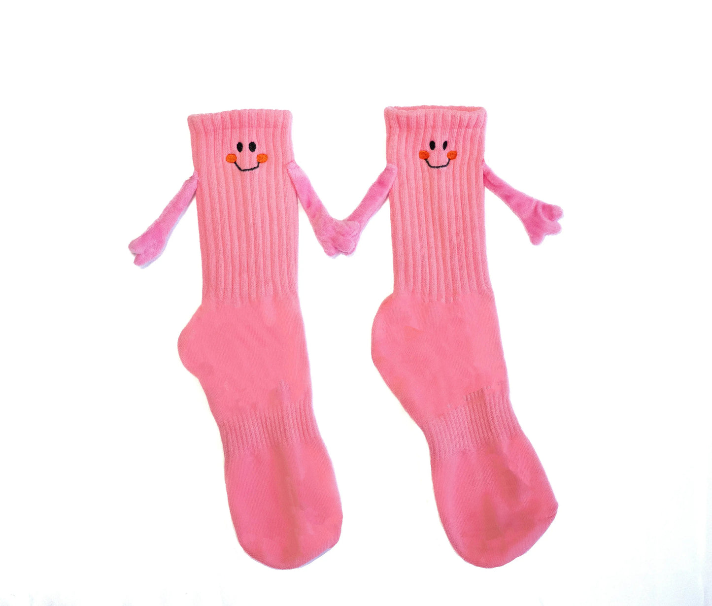 Chaussettes qui se tiennent la main