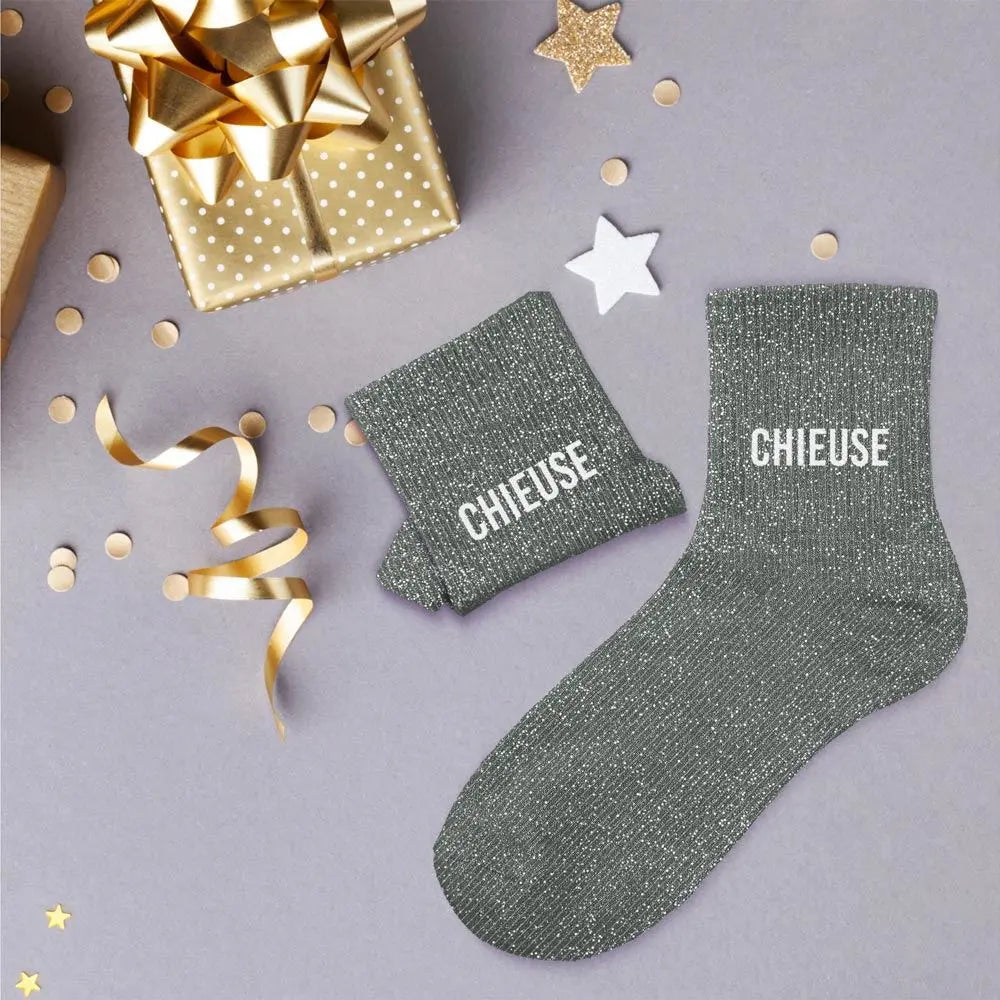 Chaussettes à Paillettes - Chieuse