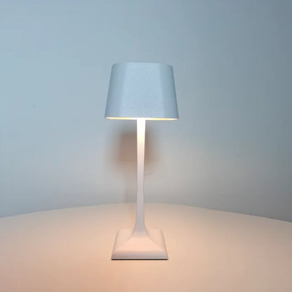 Lampe de Bureau LED Compacte Carrée – coloris Blanc