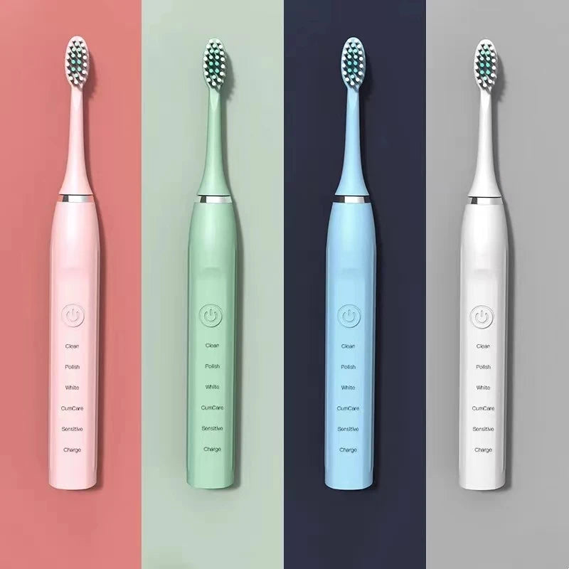 CleanFlex™ – Brosse à Dents Sonique Non-Rechargeable Élimination de Plaque