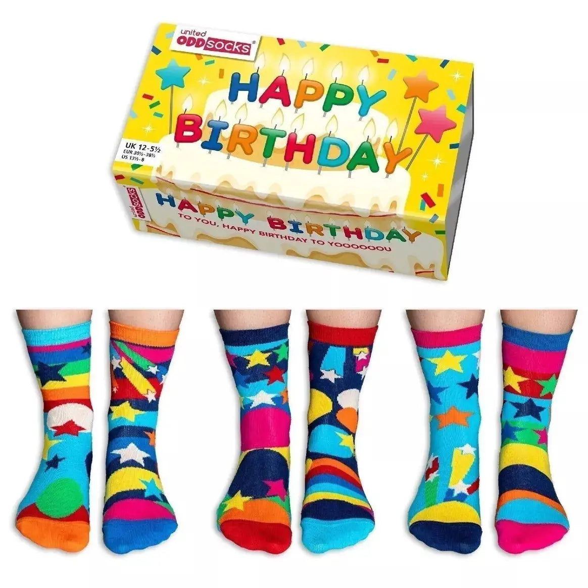 Coffret - Chaussettes - Happy Birthday