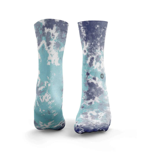 Chaussettes - Tie Dye 3.0 - Dark Blue & Teal