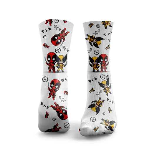 Chaussettes - Deadpool + Wolverine