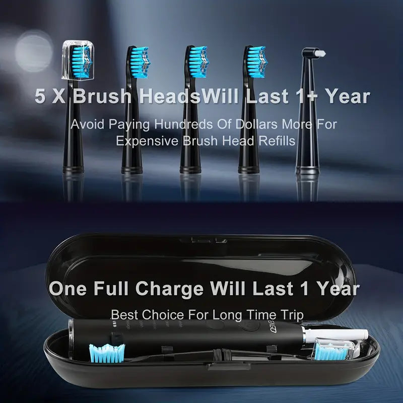 Dentrax™ – Brosse à Dents Électrique Automatique, Longue Autonomie et Étanche
