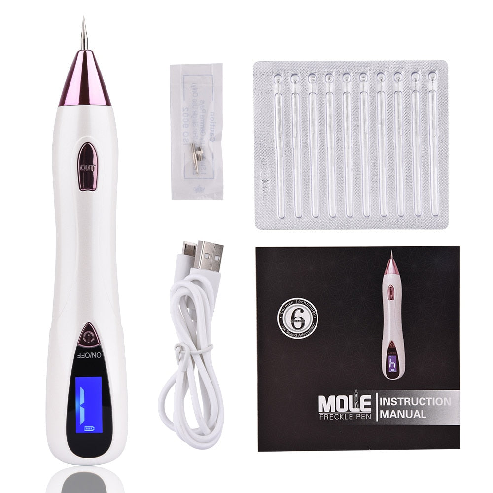 DermaClear™ – Stylo Plasma pour Enlever les Grains de Beauté