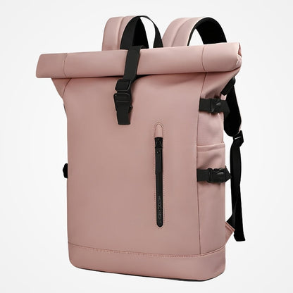 Sac à Dos Roll Top Imperméable – coloris Rose