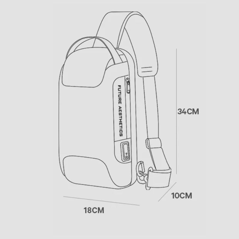 LATONA - Sac Bandoulière Homme