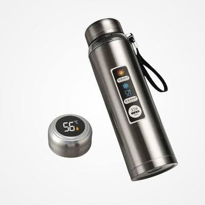 Thermos avec Température – coloris Gris