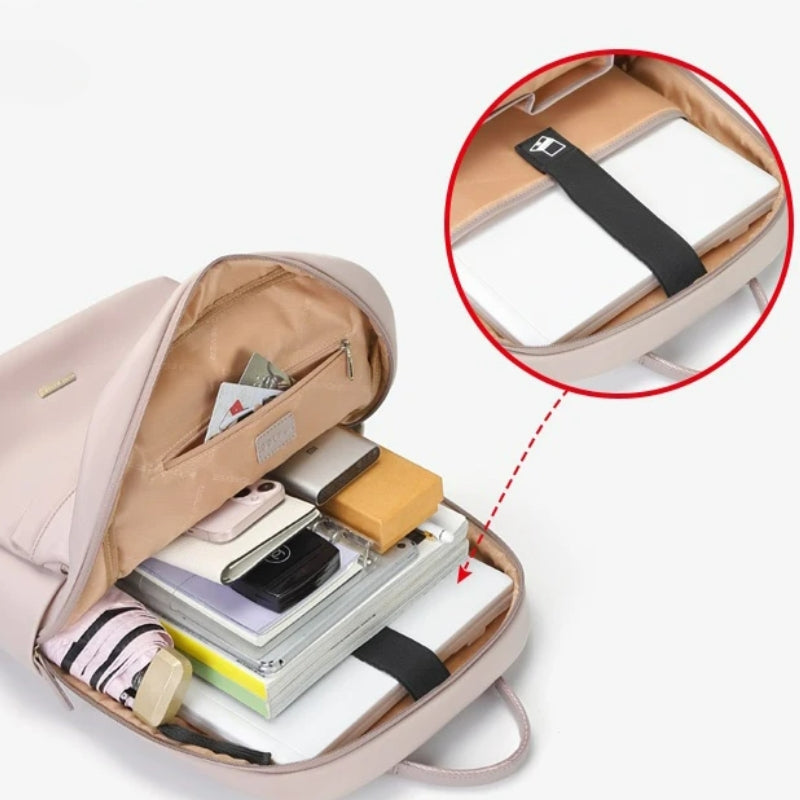EURYDICE - Sac À Dos Chic Pour Ordinateur 15 Pouces